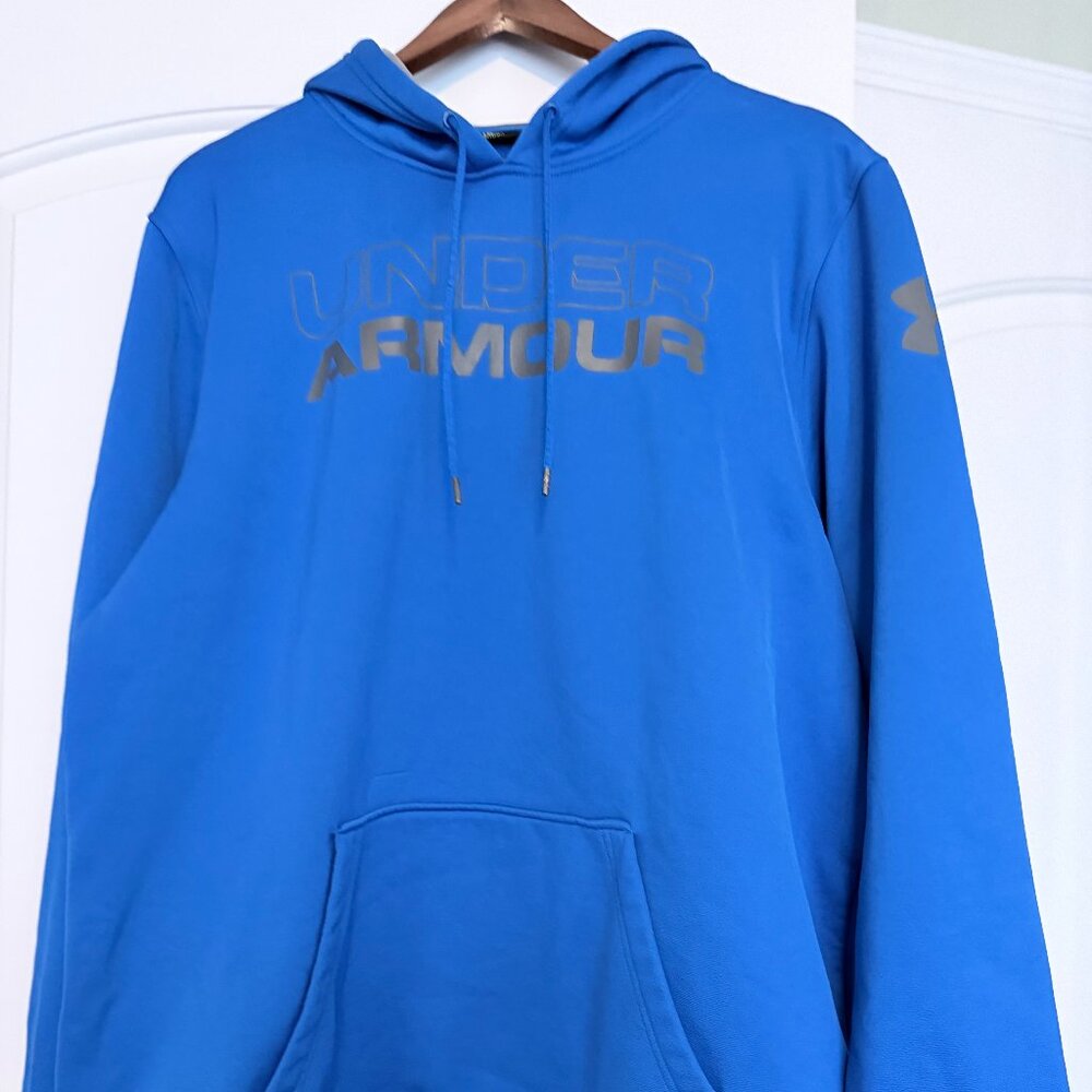 Under Armour, Blue Fleece Sweatshirt XL
